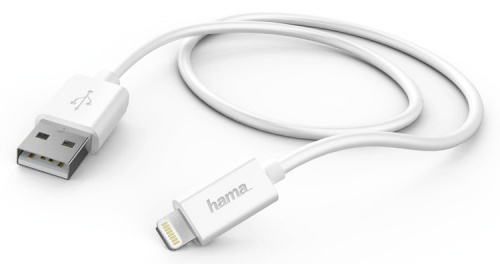 Кабель Hama 00178330 Lightning (m) USB A(m) 0.6м белый