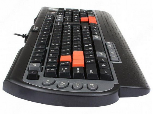 Клавиатура A4Tech G800V черный USB Multimedia for gamer фото 4