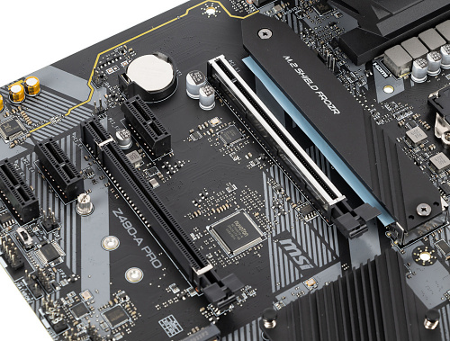 Материнская плата MSI Z490-A PRO Soc-1200 Intel Z490 4xDDR4 ATX AC`97 8ch(7.1) 2.5Gg RAID+HDMI+DP фото 8