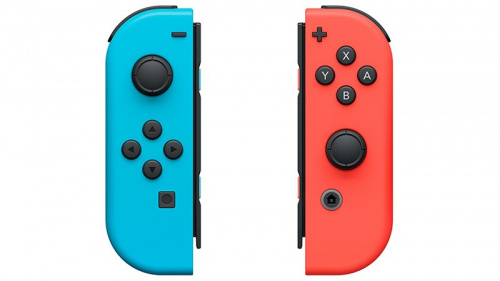 Беспроводной контроллер Nintendo Joy-Con красный/синий для: Nintendo Switch фото 2