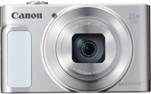 Фотоаппарат Canon PowerShot SX620 HS белый 20.2Mpix Zoom25x 3" 1080p SDXC/SD/SDHC CMOS 1x2.3 IS opt 5minF 2.5fr/s 30fr/s HDMI/WiFi/NB-13L фото 3