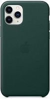 Чехол (клип-кейс) Apple для Apple iPhone 11 Pro Max Leather Case темно-зеленый (MX0C2ZM/A)