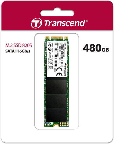 Накопитель SSD Transcend SATA-III 480GB TS480GMTS820S 820S M.2 2280 0.3 DWPD фото 3