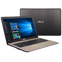 Ноутбук Asus VivoBook X540YA-XO833D A6 7310/4Gb/SSD128Gb/AMD Radeon R4/15.6"/HD (1366x768)/Free DOS/black/WiFi/BT/Cam