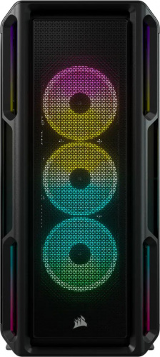 Корпус Corsair iCUE 5000T RGB SMART черный без БП ATX 6x120mm 6x140mm 4xUSB3.0 audio bott PSU фото 6
