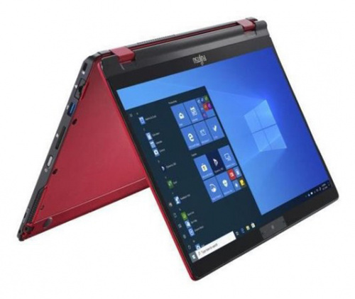 Трансформер Fujitsu LifeBook U9310X Core i7 10610U 16Gb SSD1Tb Intel UHD Graphics 13.3" Touch FHD (1920x1080) 3G noOS 4G red WiFi BT Cam фото 2