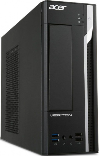 ПК Acer Veriton X2640G USFF P G4500 (3.5)/4Gb/500Gb 7.2k/HDG530/Windows 10 Professional/GbitEth/220W/клавиатура/мышь/черный фото 3