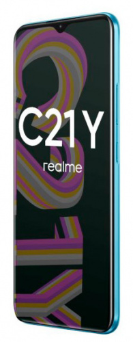 Смартфон Realme C21-Y 32Gb 3Gb голубой моноблок 3G 4G 2Sim 6.5" 720x1600 Android 11 13Mpix 802.11 b/g/n NFC GPS GSM900/1800 GSM1900 TouchSc VidConf A-GPS microSD max256Gb фото 3