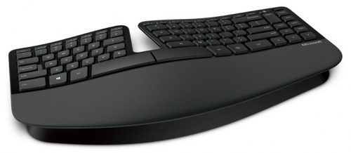 Клавиатура + мышь Microsoft Sculpt Ergonomic клав:черный мышь:черный USB беспроводная slim Multimedia фото 2