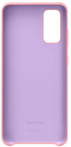 Чехол (клип-кейс) Samsung для Samsung Galaxy S20 Silicone Cover розовый (EF-PG980TPEGRU) фото 2