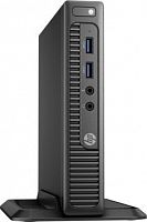 ПК HP 260 G2 Mini i3 6100U (2.3)/4Gb/SSD256Gb/HDG520/Windows 10 Professional 64/WiFi/BT/65W/клавиатура/мышь/черный