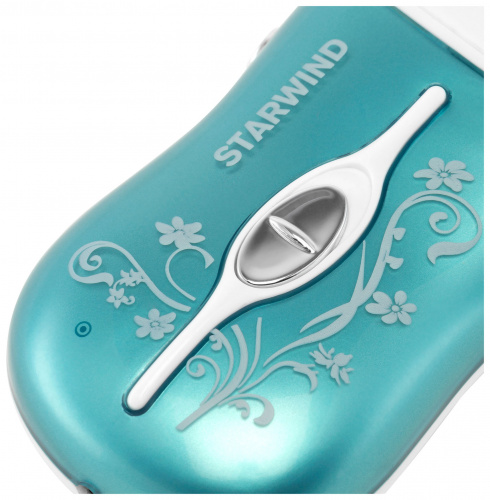 Эпилятор Starwind SEP 6031 скор.:2 насад.:2 от аккум. голубой фото 7