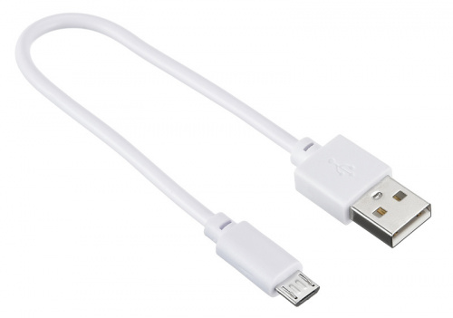 Кабель Digma MICROUSB-0.15M-WH USB (m)-micro USB (m) 0.15м белый фото 2