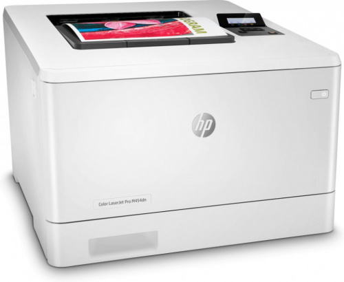 Принтер лазерный HP Color LaserJet Pro M454dn (W1Y44A) A4 Duplex Net белый фото 2