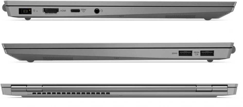 Ноутбук Lenovo Thinkbook 13s-IML Core i7 10510U/16Gb/SSD256Gb/Intel UHD Graphics/13.3"/WVA/FHD (1920x1080)/Windows 10 Professional 64/grey/WiFi/BT/Cam фото 2