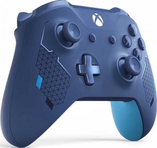 Геймпад Беспроводной Microsoft Sport синий для: Xbox One (WL3-00146) фото 2