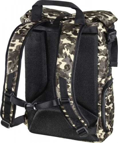 Рюкзак для ноутбука 15.6" Hama Roll-Top камуфляж/коричневый нейлон (00101819) фото 3