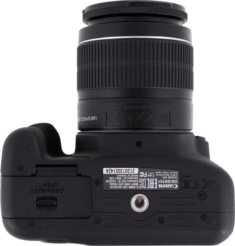 Зеркальный Фотоаппарат Canon EOS 2000D черный 24.1Mpix 18-55mm f/3.5-5.6 III 3" 1080p Full HD SDXC Li-ion (с объективом) фото 9