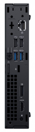ПК Dell Optiplex 3070 Micro PG G5420T (3.2)/4Gb/SSD128Gb/UHDG 610/Linux Ubuntu/GbitEth/WiFi/BT/65W/клавиатура/мышь/черный фото 3