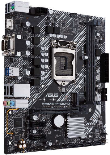 Материнская плата Asus PRIME H410M-D Soc-1200 Intel H410 2xDDR4 mATX AC`97 8ch(7.1) GbLAN+VGA+HDMI фото 3