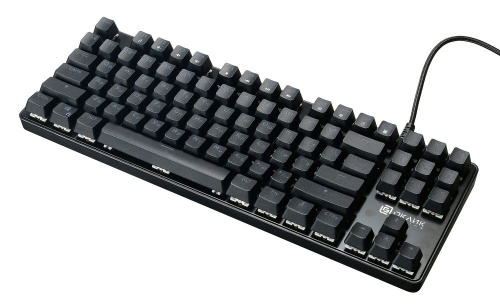 Клавиатура Oklick 960G Dark Knight механическая черный USB Multimedia Gamer фото 9