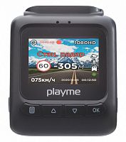 Видеорегистратор Playme Sigma черный 12Mpix 1080x1920 1080p 120гр. GPS внутренняя память:512Mb GP5168