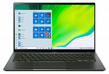 Ультрабук Acer Swift 5 SF514-55GT-76S1 Core i7 1165G7/16Gb/SSD512Gb/NVIDIA GeForce MX350 2Gb/14"/IPS/Touch/FHD (1920x1080)/Windows 10/d.green/WiFi/BT/Cam