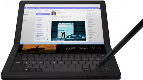 Ультрабук Lenovo ThinkPad X1 Fold G1 Core i5 L16G7 8Gb SSD512Gb Intel UHD Graphics 13.3" OLED Touch QXGA (2048x1536) 4G Windows 10 Professional black WiFi BT Cam фото 11