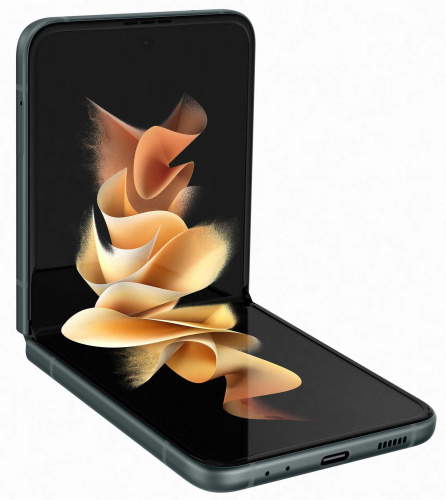 Смартфон Samsung SM-F711B Galaxy Z Flip3 256Gb 8Gb зеленый раскладной 3G 4G 2Sim 6.7" 1080x2640 Android 11 12Mpix 802.11 a/b/g/n/ac NFC GPS GSM900/1800 GSM1900 TouchSc Ptotect фото 3