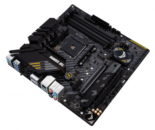 Материнская плата Asus TUF GAMING B450M-PRO S Soc-AM4 AMD B450 4xDDR4 mATX AC`97 8ch(7.1) 2.5Gg RAID+HDMI+DP фото 3