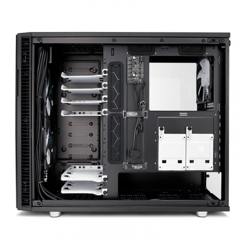 Корпус Fractal Design Define R6 TG черный без БП ATX 2xUSB2.0 2xUSB3.0 audio front door bott PSU фото 4