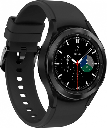 Смарт-часы Samsung Galaxy Watch 4 Classic 42мм 1.2" Super AMOLED черный (SM-R880NZKACIS) фото 2