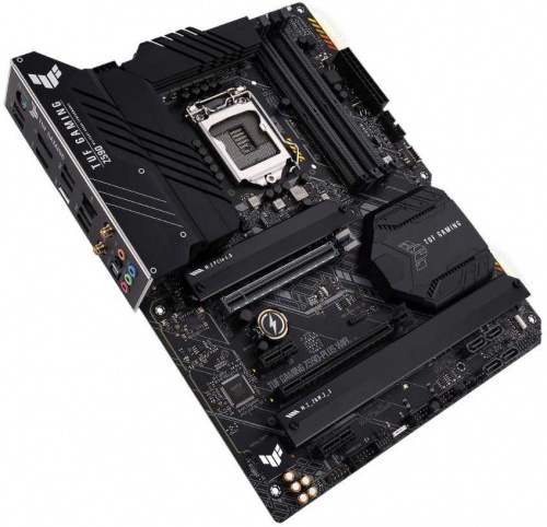 Материнская плата Asus TUF GAMING Z590-PLUS WIFI Soc-1200 Intel Z590 4xDDR4 ATX AC`97 8ch(7.1) 2.5Gg RAID+HDMI+DP фото 2