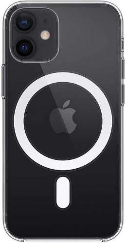 Чехол (клип-кейс) Apple для Apple iPhone 12 mini Clear Case with MagSafe прозрачный (MHLL3ZE/A) фото 5