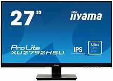 Монитор Iiyama 27" ProLite XU2792HSU-B1 черный IPS LED 4ms 16:9 HDMI M/M матовая 1000:1 250cd 178гр/178гр 1920x1080 VGA DP FHD USB 5.1кг