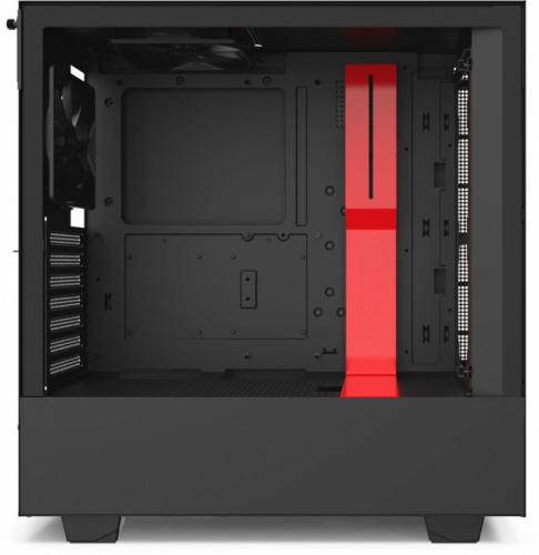 Корпус NZXT H510 CA-H510i-BR черный/красный без БП ATX 2x120mm 1xUSB3.0 1xUSB3.1 audio bott PSU фото 15