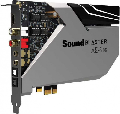 Звуковая карта Creative PCI-E Sound Blaster АЕ-9 PE (Sound Core3D) 5.1 Ret фото 2