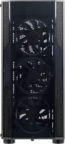 Корпус Formula F-3401 (V1) черный без БП ATX 3x120mm 2xUSB2.0 1xUSB3.0 audio bott PSU фото 7