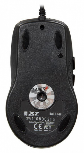 Мышь A4Tech XL-750BH рисунок лазерная (3600dpi) USB2.0 (6but) фото 2