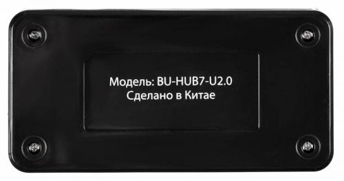 Разветвитель USB 2.0 Buro BU-HUB7-U2.0 7порт. черный фото 7