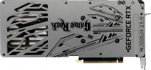 Видеокарта Palit PCI-E 4.0 PA-RTX3070TI GAMEROCK OC 8G NVIDIA GeForce RTX 3070TI 8192Mb 256 GDDR6X 1575/19000 HDMIx1 DPx3 HDCP Ret фото 7