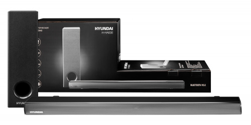 Саундбар Hyundai H-HA630 2.1 50Вт+100Вт черный фото 4