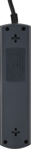 Сетевой фильтр Pilot m-MAX 7м (4 розетки) серый (коробка) фото 4