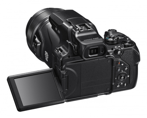 Фотоаппарат Nikon CoolPix P1000 черный 16Mpix Zoom125x 3.2" 4K SDXC CMOS 1x2.3 IS opt 1minF turLCD VF 7fr/s RAW 30fr/s HDMI/WiFi/GPS/EN-EL23 фото 5