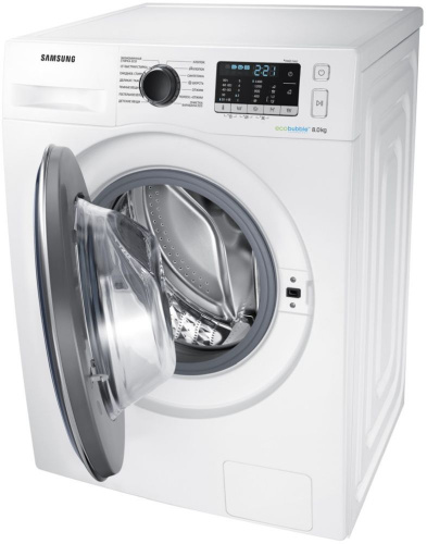Стиральная машина Samsung WW80J5545FW/LP класс: A загр.фронтальная макс.:8кг белый фото 7