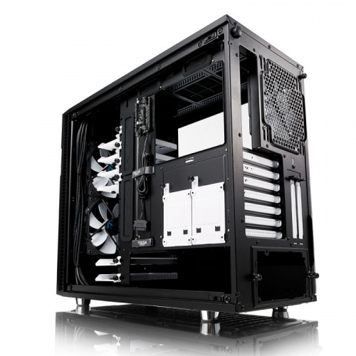 Корпус Fractal Design Define R6 TG черный без БП ATX 2xUSB2.0 2xUSB3.0 audio front door bott PSU фото 2