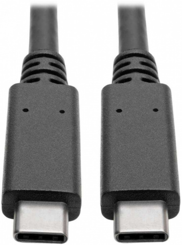 Кабель Tripplite U420-003-G2-5A USB Type-C (m)-USB Type-C (m) 0.9м черный фото 2