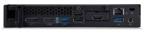 Неттоп Acer Veriton N4660G PG G5420T (3.2)/4Gb/SSD64Gb/UHDG 610/Windows 10 Professional/GbitEth/WiFi/BT/65W/клавиатура/мышь/черный фото 3