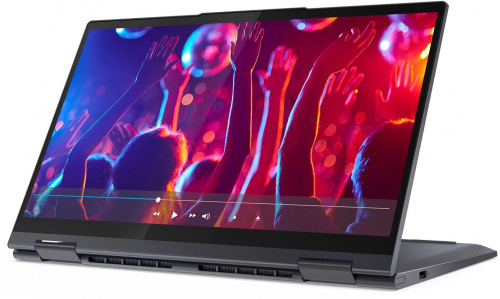 Трансформер Lenovo Yoga 7 14ITL5 Core i5 1135G7 16Gb SSD256Gb Intel Iris Xe graphics 14" IPS Touch FHD (1920x1080) Windows 11 Home grey WiFi BT Cam фото 4