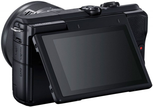 Фотоаппарат Canon EOS M200 черный 24.1Mpix 3" 4K WiFi 15-45 IS STM LP-E12 (с объективом) фото 3